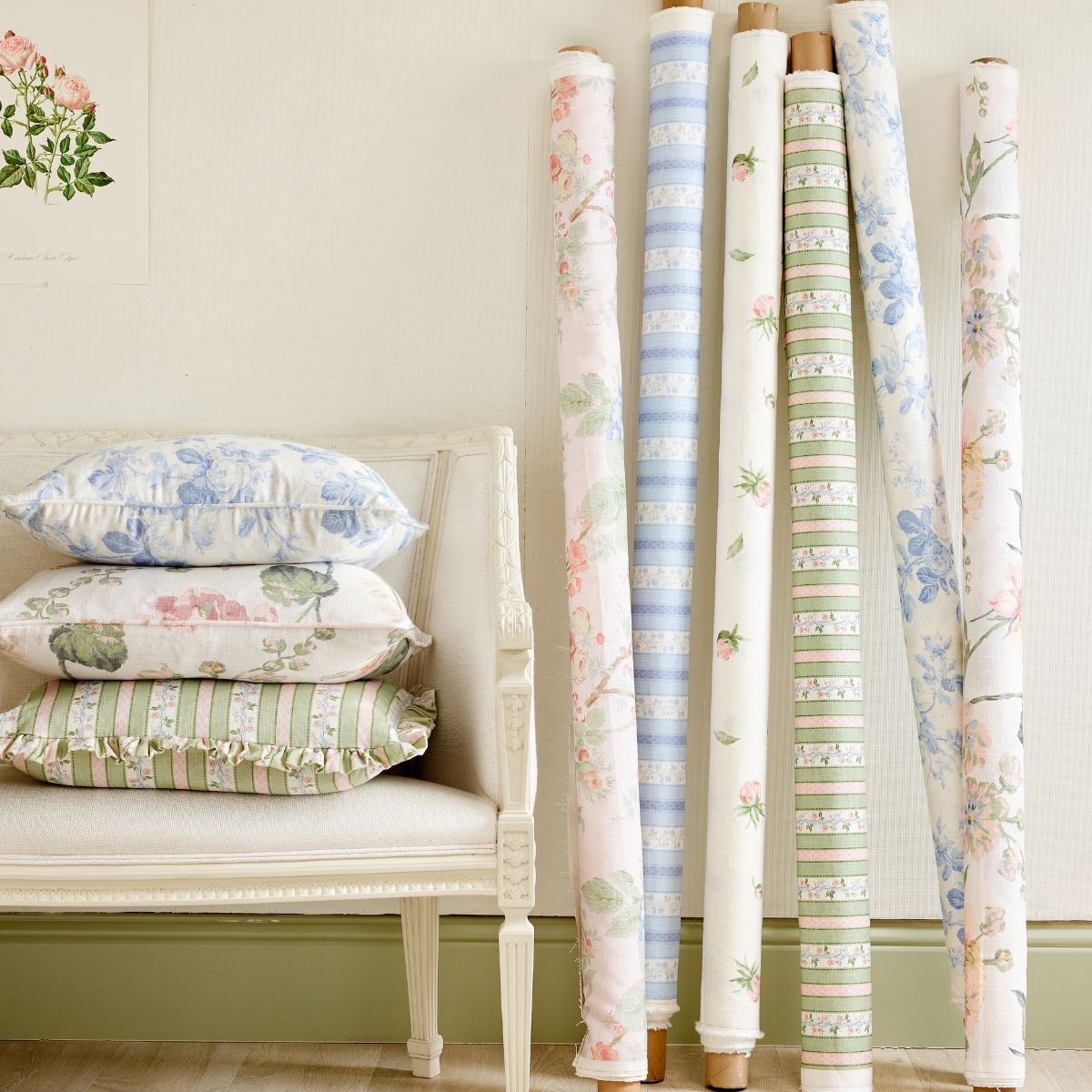 Isabelle in Blue Fabric